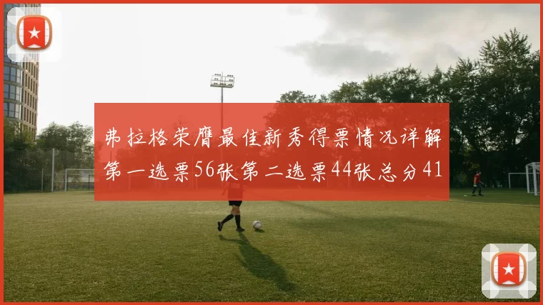 弗拉格荣膺最佳新秀得票情况详解第一选票56张第二选票44张总分412分